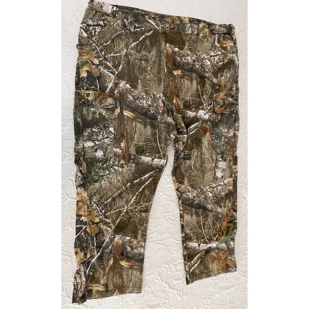 King's Camo Hunting Cargo Pants Camouflage Realtree Edge Men 2XL